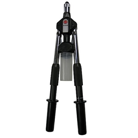 Irwin HeavyDuty Blnd RivetTool, WoodenBox w/5/32, 3/16, 6Mm, 1/4, 3/16 Intrlk MFX280SM